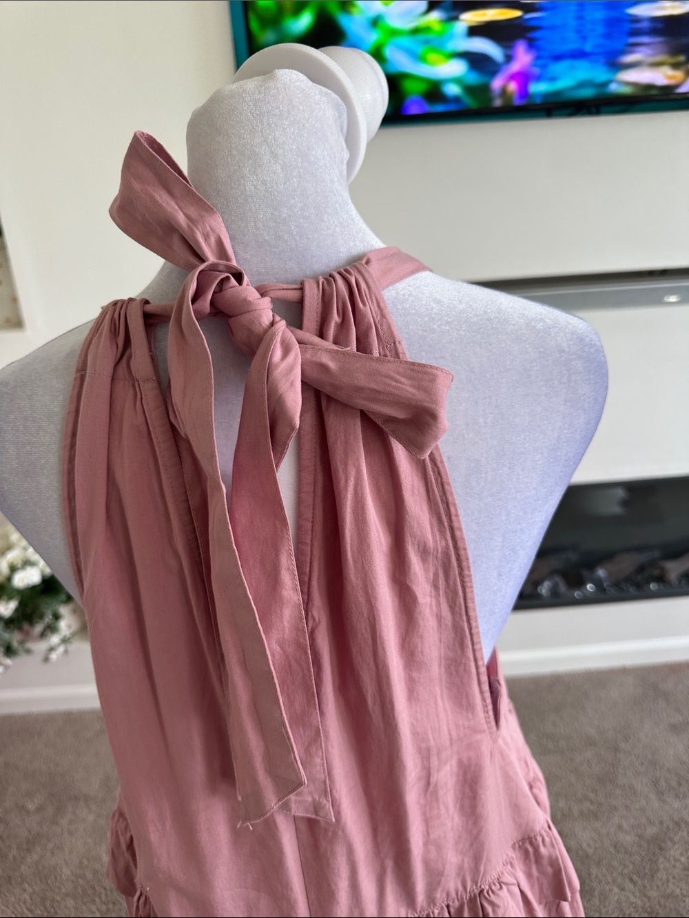 Free People Dusty Rose Maxi Dress - Picture 4 of 6